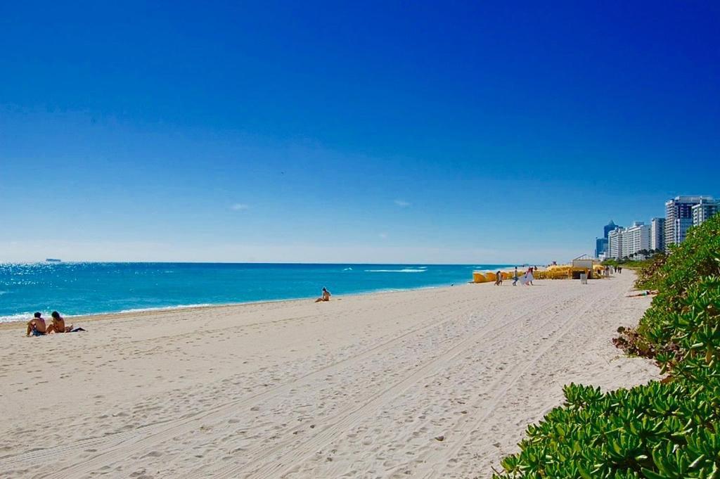 Directly On The Beach With Pool & Parking Miami Beach Dış mekan fotoğraf