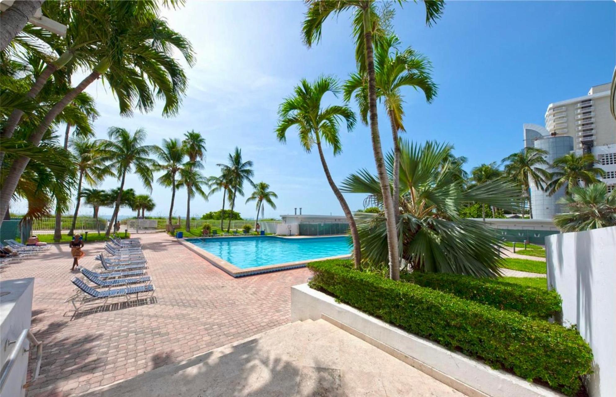 Directly On The Beach With Pool & Parking Miami Beach Dış mekan fotoğraf